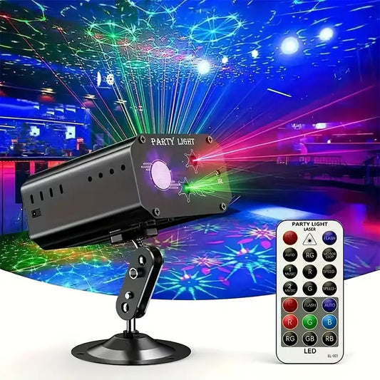 Multiple Patterns Sound Activated Party Lights